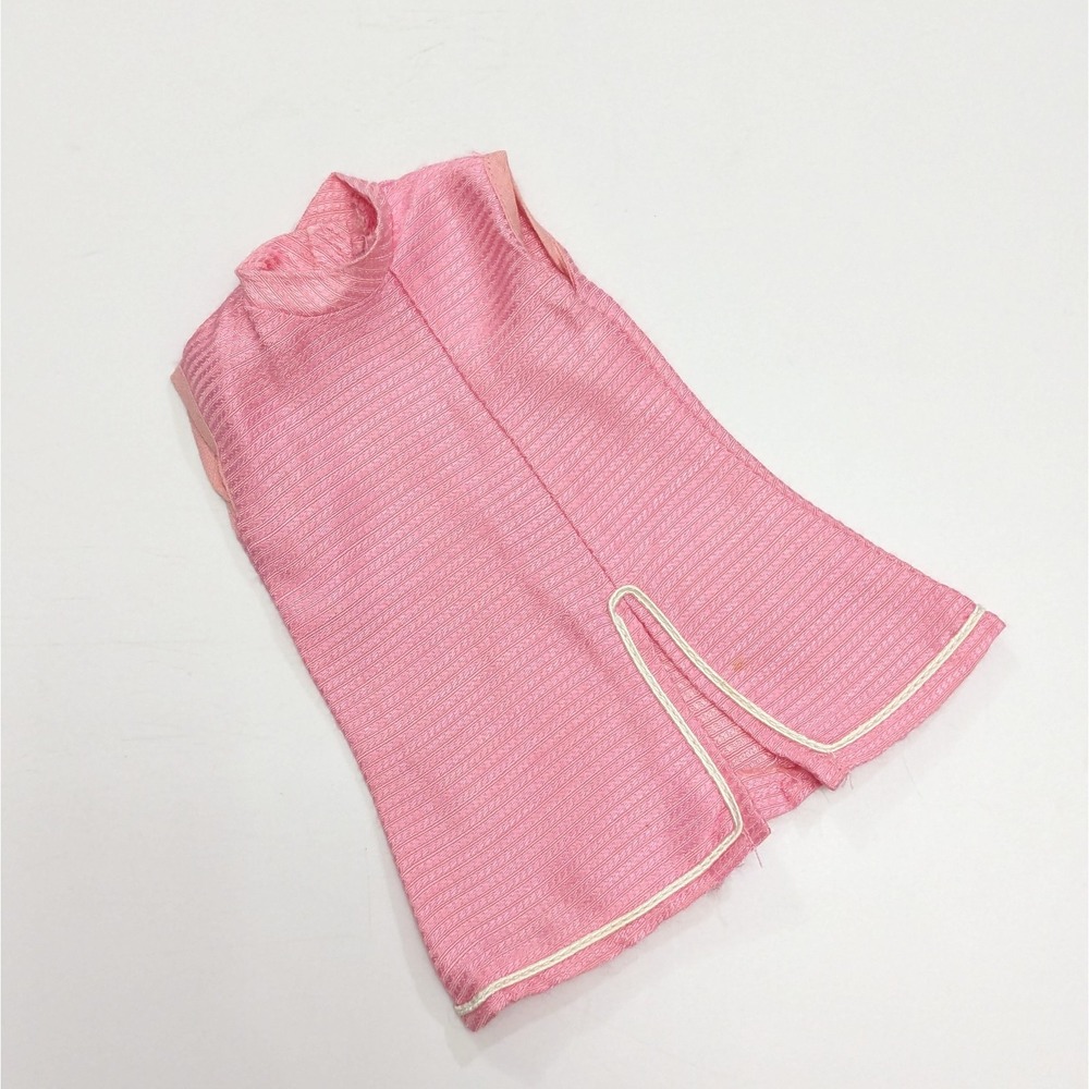 Vtg 1973 Wards Catalog Ideal Crissy Family Doll Sleeveless Pink Shirt -No Shorts